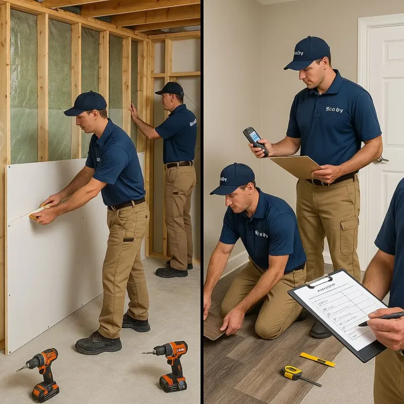 Repairs and Reconstruction process in Sacramento County, CA